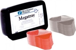 Материал для изготовления пластмассовых стоматологических протезов: Megatray (пастообразные пластины) 50шт_д\индив.ложек