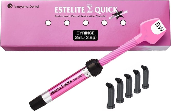 Материал стоматологический композитный "ESTELITE SIGMA QUICK"  BW  3,8г. (Tokuyama Dental, ЯПОНИЯ)