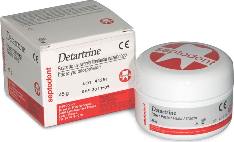 Материал стоматологический для удаления зубных отложений Detartrine 45 гр