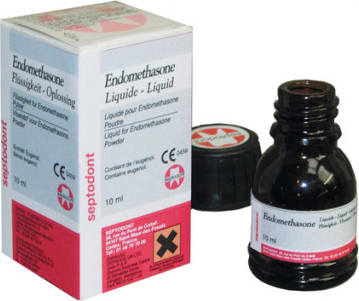 Endomethasone Liquid 10 мл - жидкость (д/замешивания) д/пломбировки каналов. 10мл /Septodont