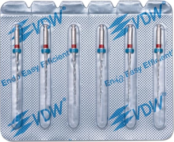 ТЕЙПЕР М2 (Mtwo NiTi) 040236021025 06 L21 W16  №25 (6шт) - инструмент эндодонтический механич./VDW